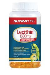 NutraLife Lecithin 1500mg High Strength 200 capsules