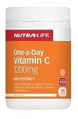 NutraLife Vitamin C 1200mg 120 chewable tablets