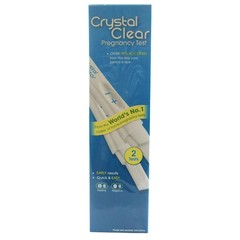 Crystal Clear Pregnancy 2 Tests