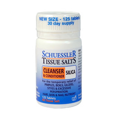 Schuessler Tissue Salts Cleanser & Conditioner Silica 125 tablets