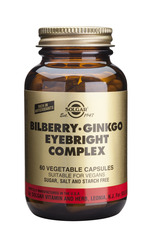 Solgar Bilberry Gingko Eyebright 60's