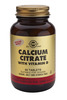 Solgar Calcium Citrate & Vit D 60's V
