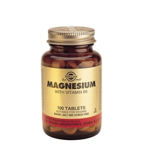 Solgar Magnesium with Vitamin B6 100 Tablets V