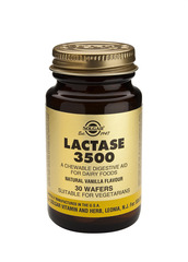 Solgar Lactase "3500" 30 Chewable Tablets V