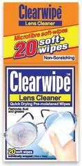 Clearwipe Lens Cleaner 20 pack
