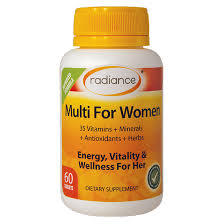 Radiance Multi For Women 60 Tablets NEW FORMULA