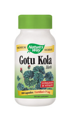 Nature's Way Gotu Kola Herb 475mg 100 Capsules